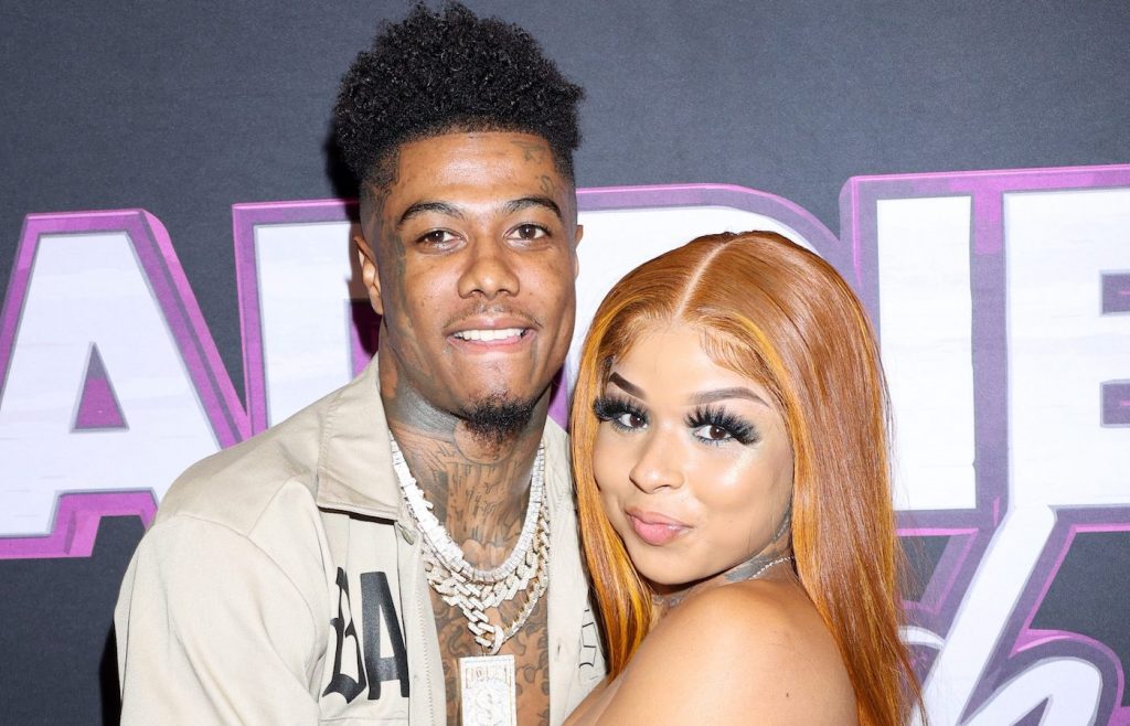 Image of couple Chrisean Rock and Blueface