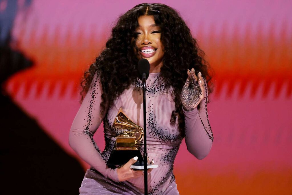 SZA Opens Up About Her Emotional Acceptance Speech at the Grammys