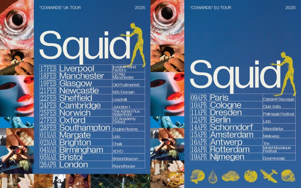 Squid: “Cowards” Tour 2025