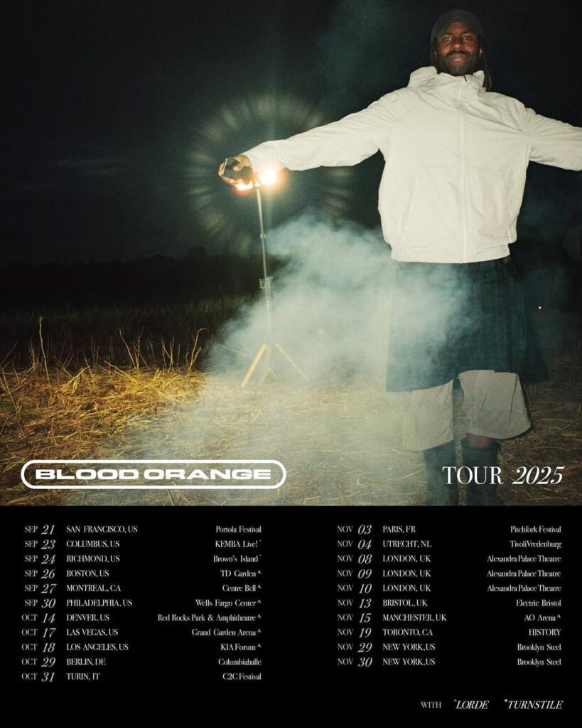 Blood Orange: Tour 2025