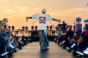 mgk performs onstage at the Druski Official MGK Day After-Party with Special Guest DJ Paul Of Three 6 Mafia at 