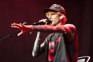 mgk at MGK Day XX CON at Jacobs Pavilion at 