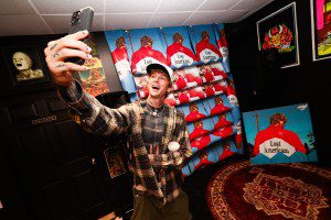 mgk at The Vinyl Groove on “lost americana” album release day at 