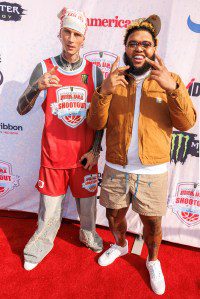 mgk, Druski at the Monster Energy MGK Day Celebrity Shootout Powered by Webull at 