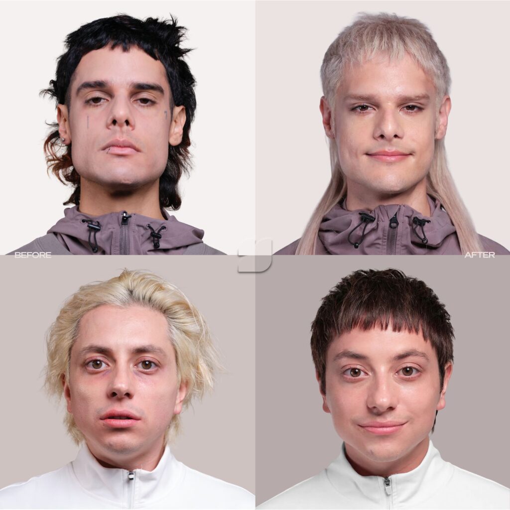 Image may contain Yasin Harrouk Pedro SurezVrtiz Head Person Face Photography Portrait Adult and Hairdresser