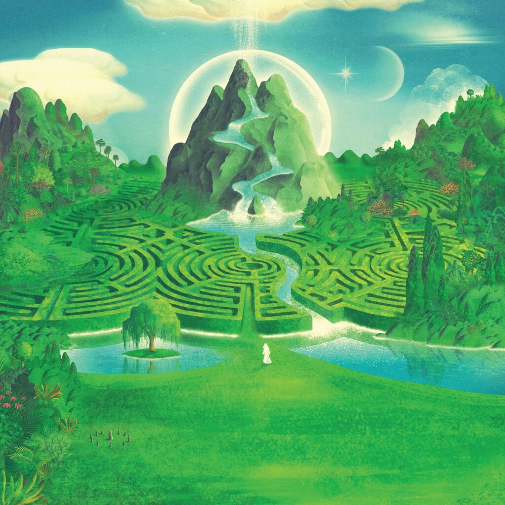Image may contain Green Outdoors Nature and Maze