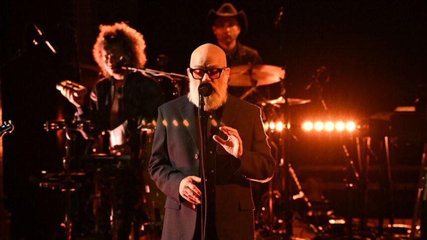 Michael Stipe Debuts New Song "The Rest of Ever" on The Late Show